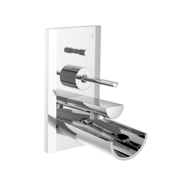 Exposed Part Kit of Joystick in-wall Diverter