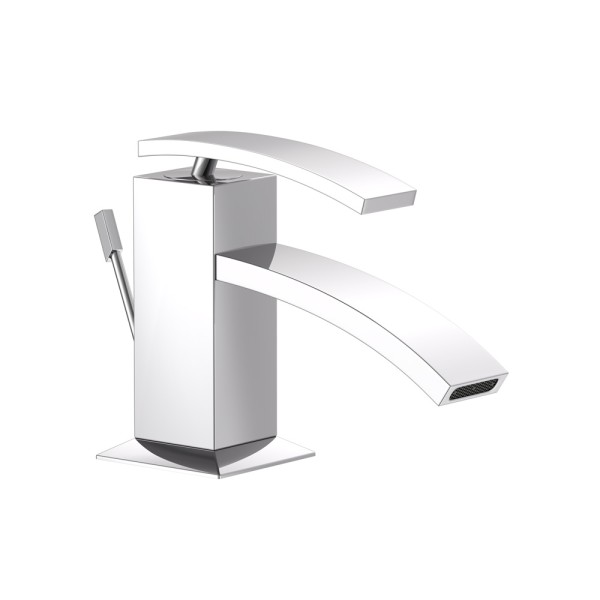 Single Lever Bidet Mixer with Popup Waste